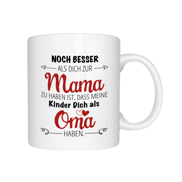 Tasse Oma und Mama 1