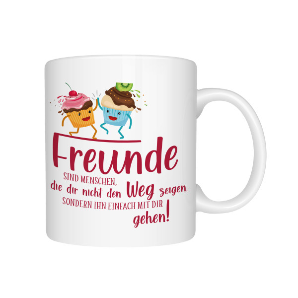 Beste Freunde Tasse Cupcake 1