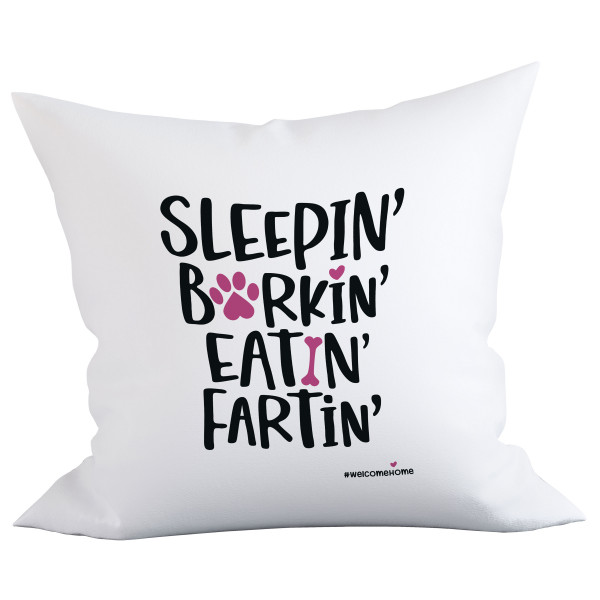 Kissen mit Spruch Sleeping Fartin 1