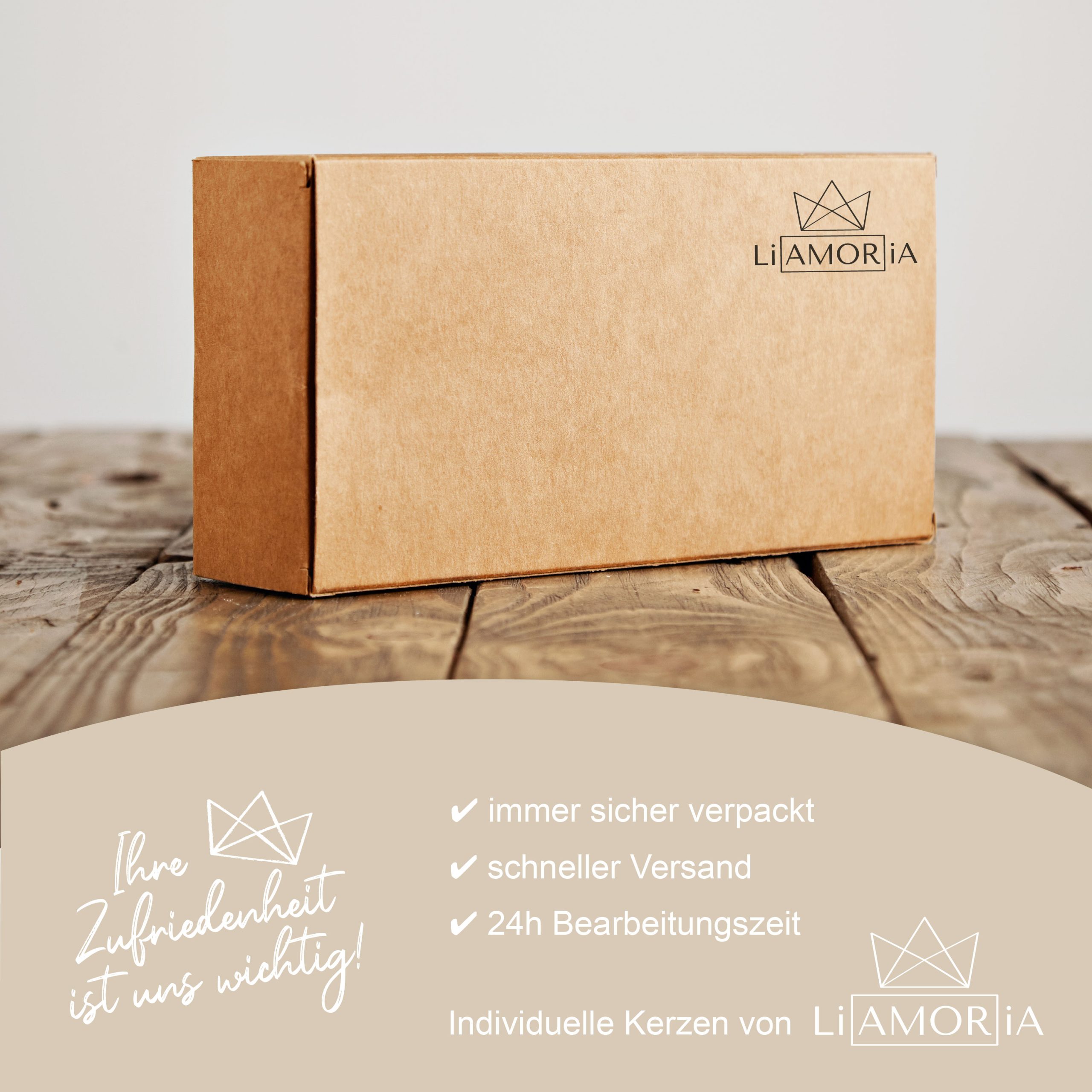 Hochzeitskerze Blumen Modell Deborah 25cm – Bild 7