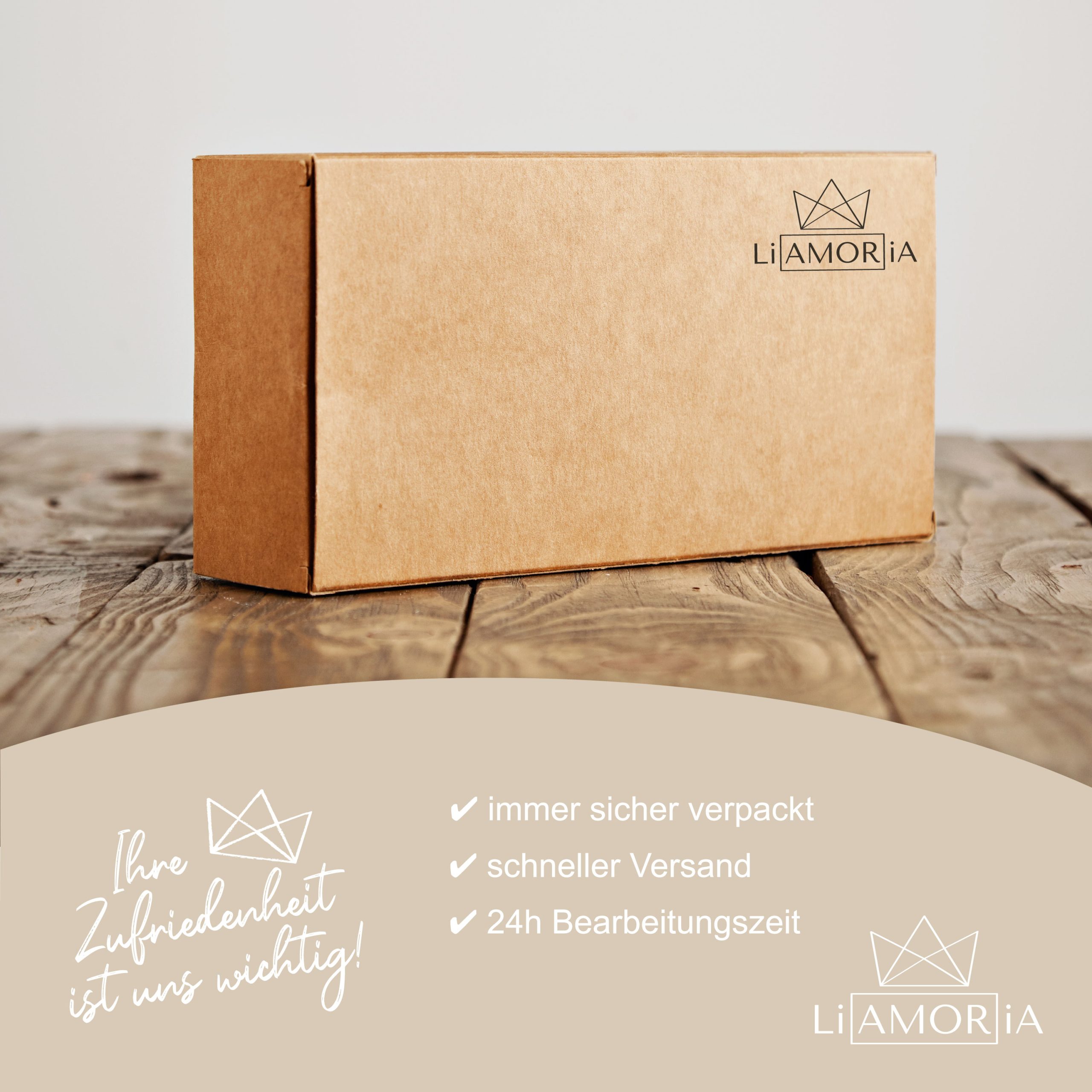 Hochzeitskerze modern grün-Gold „Modell Together“ 20cm – Bild 8