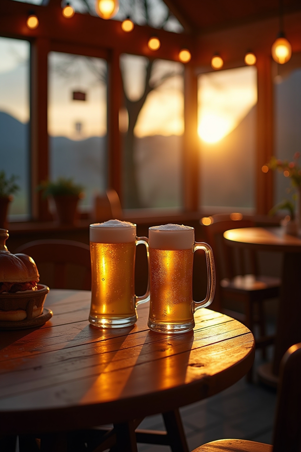 Biergarten Geschenk Outline 1