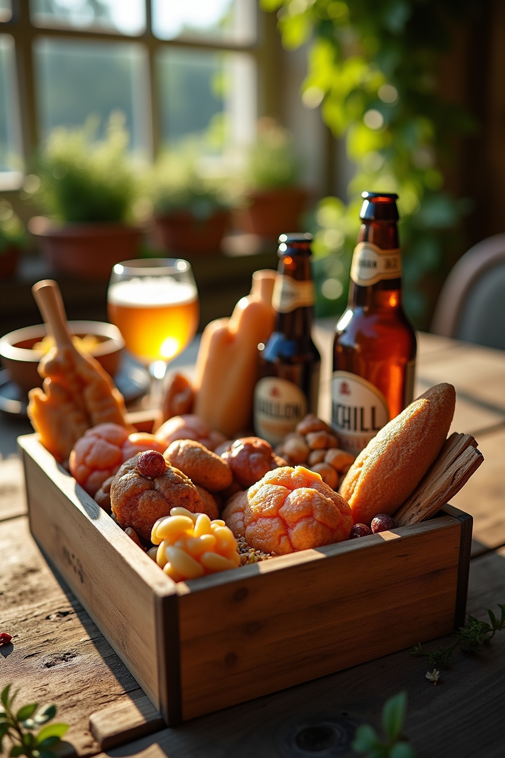 Biergarten Geschenk Outline 7