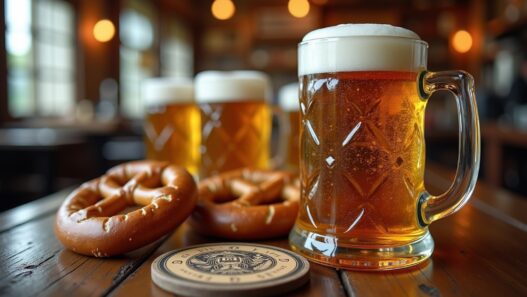 Biergarten Geschenk-Titel