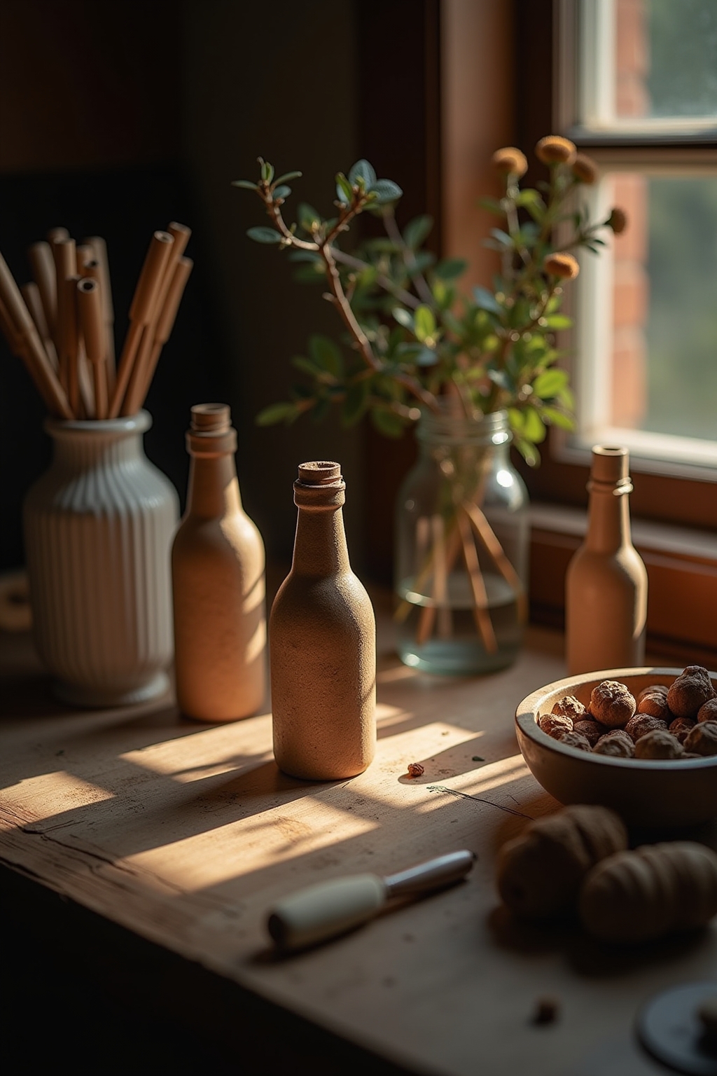 Flasche Als Geschenk Dekorieren Outline 6 1