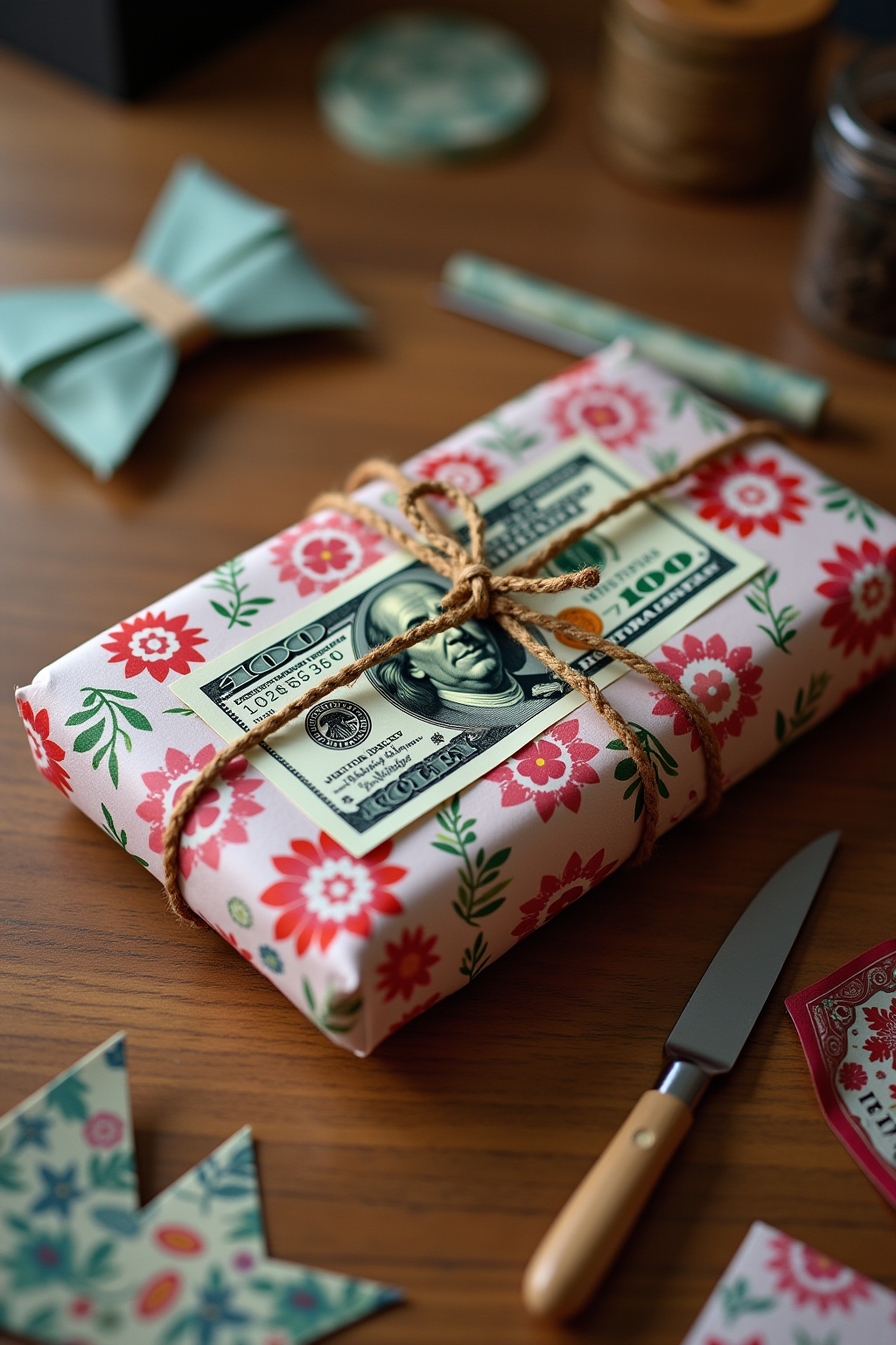 geld als geschenk verpacken outline 4