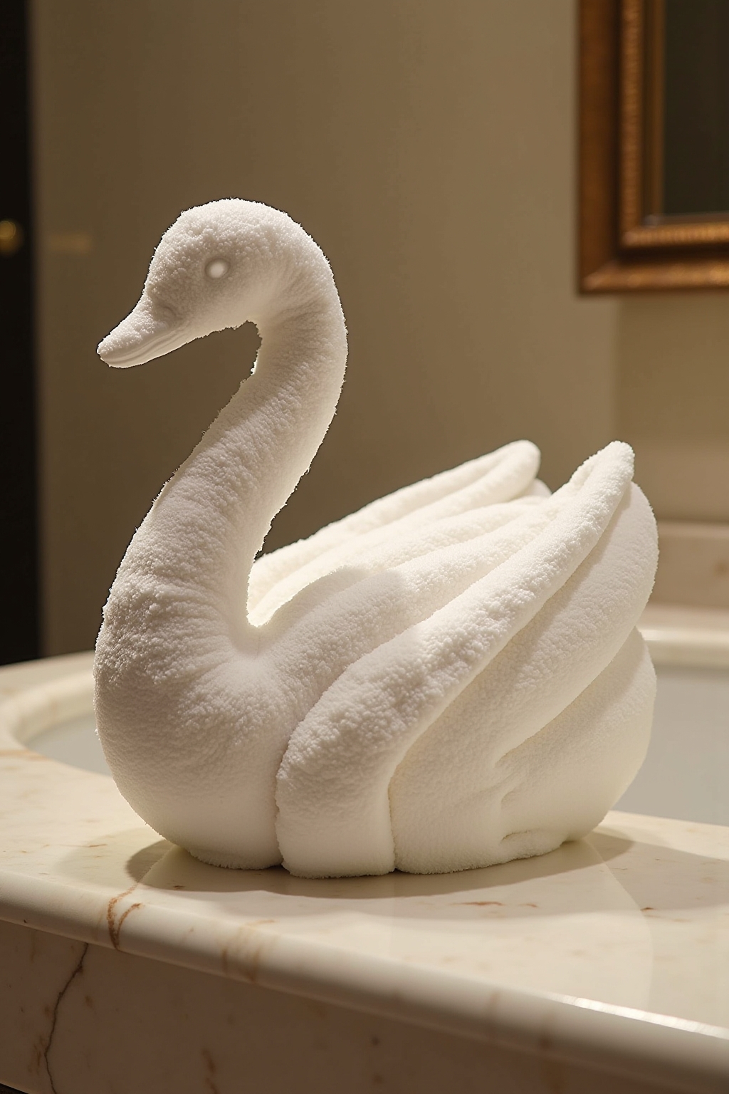 handtuch falten geschenk outline 2