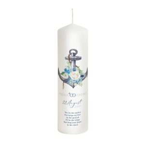 Hochzeitskerze Anker der Liebe Modell Mirka 25cm
