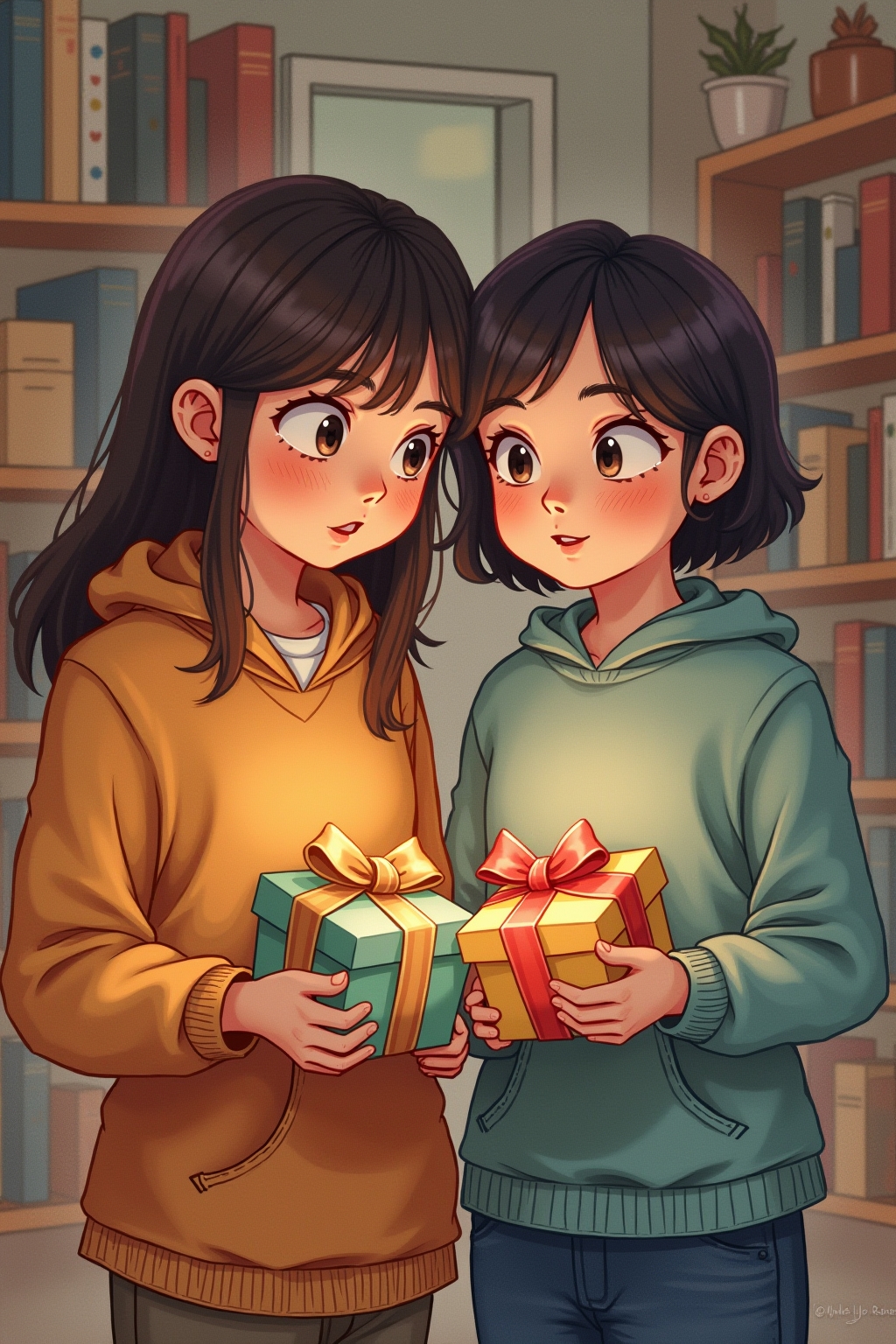 Kreatives Geschenk Fuer Beste Freundin Outline 6