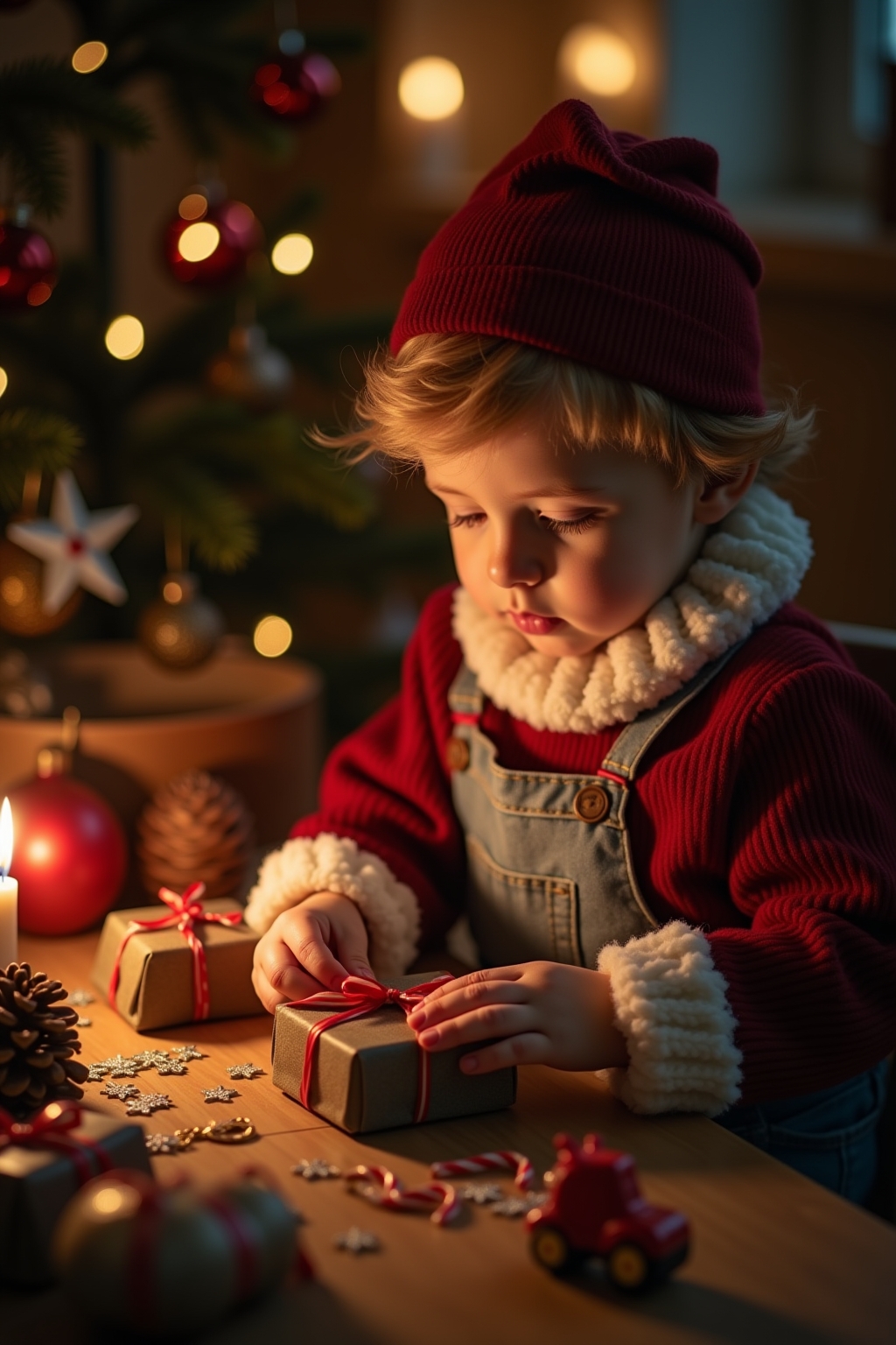 nikolaus geschenk basteln outline 1