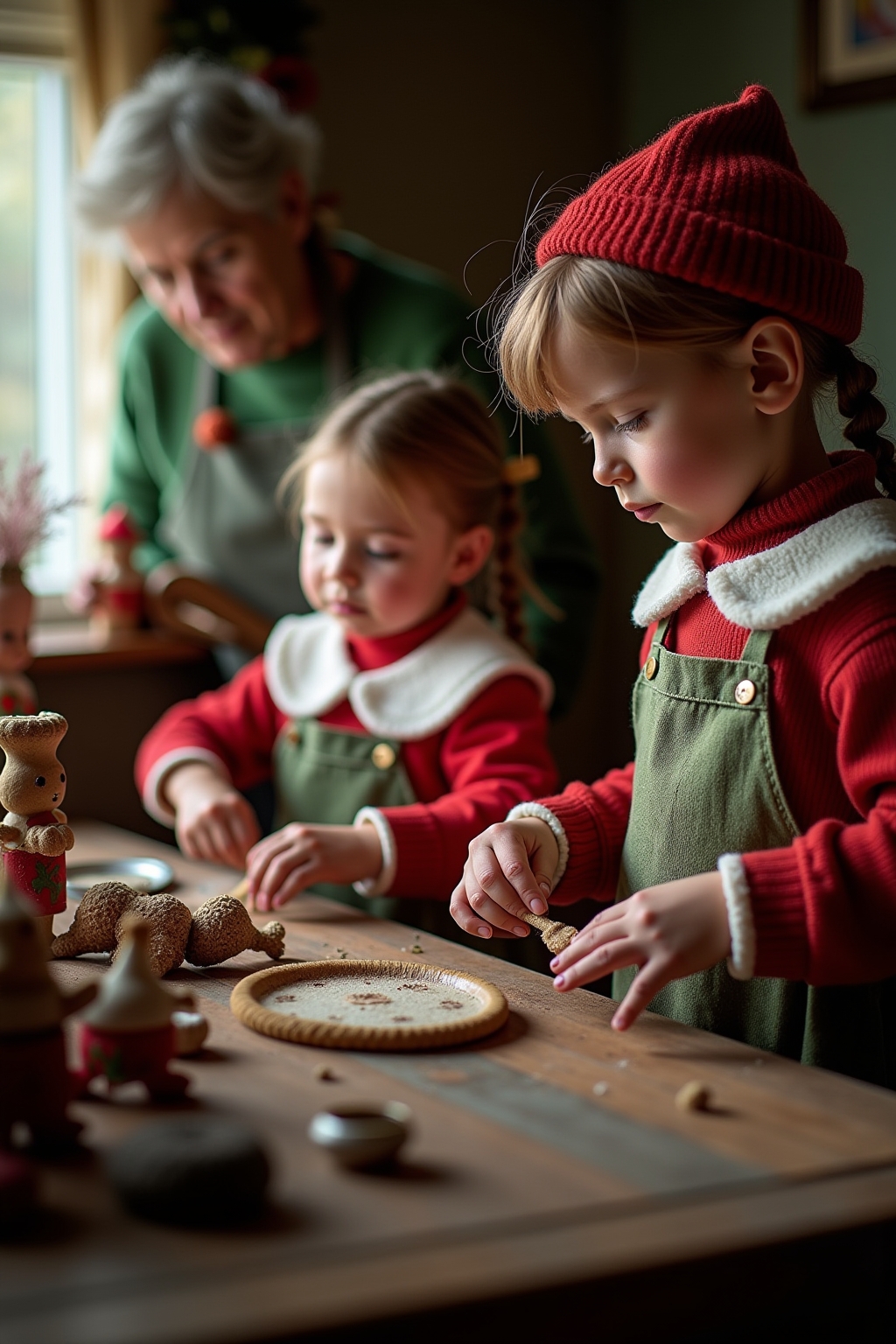 nikolaus geschenk basteln outline 2