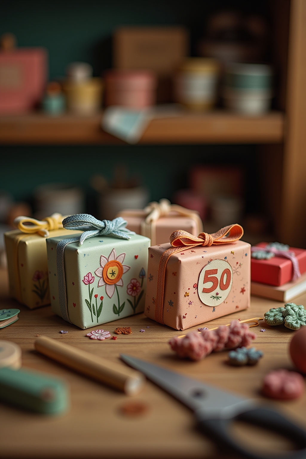 8 Selbstgemachte 50. Geburtstag Geschenk-Ideen Selbstgemacht 50 Geburtstag Geschenk Outline 2